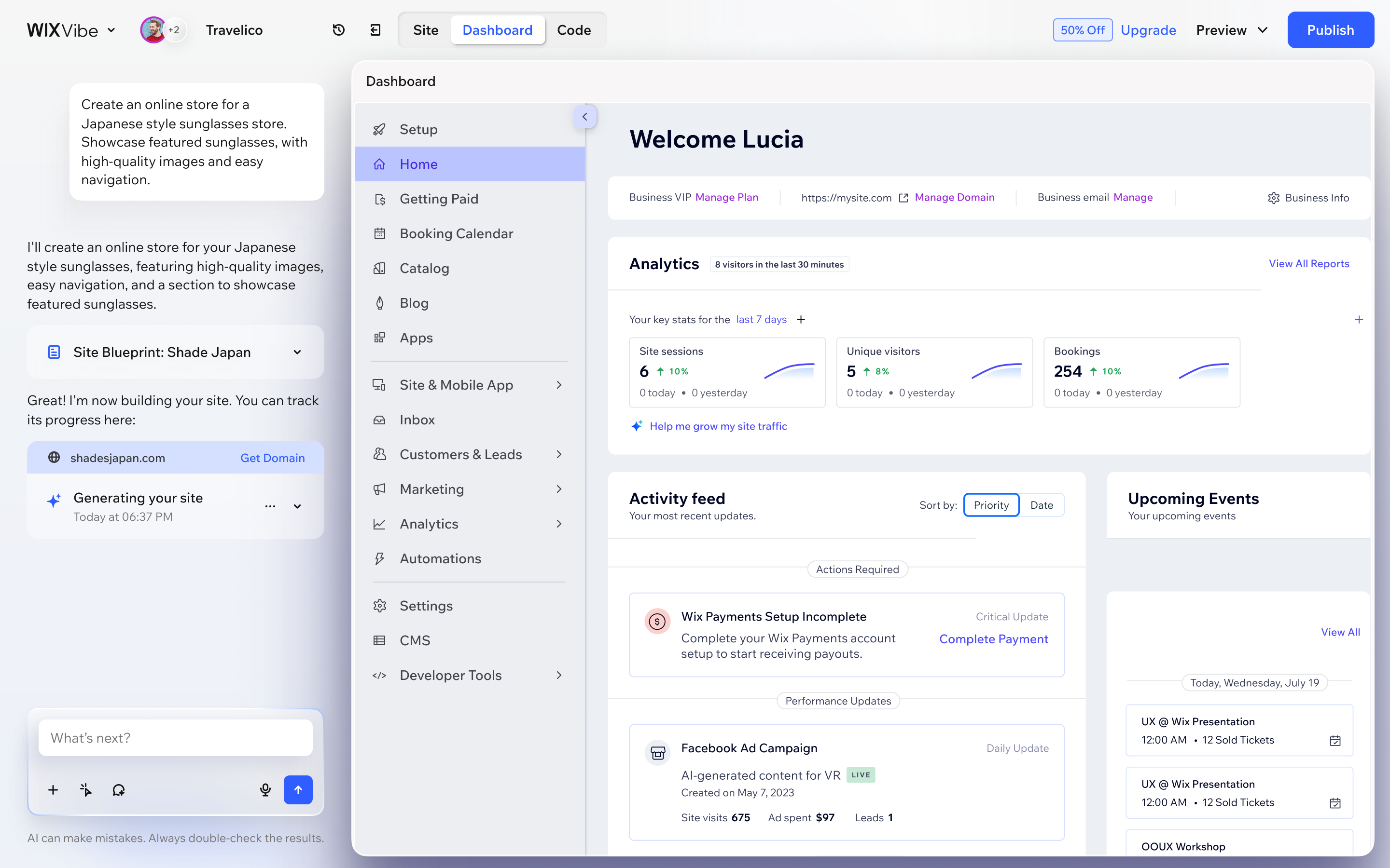 man walking in front of textured wall